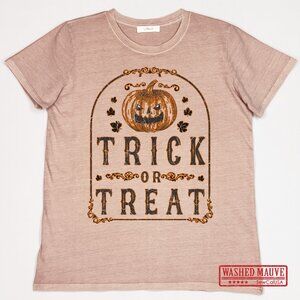 Trick or Treat Tee, Halloween Graphic Tee, Halloween Graphic Shirt